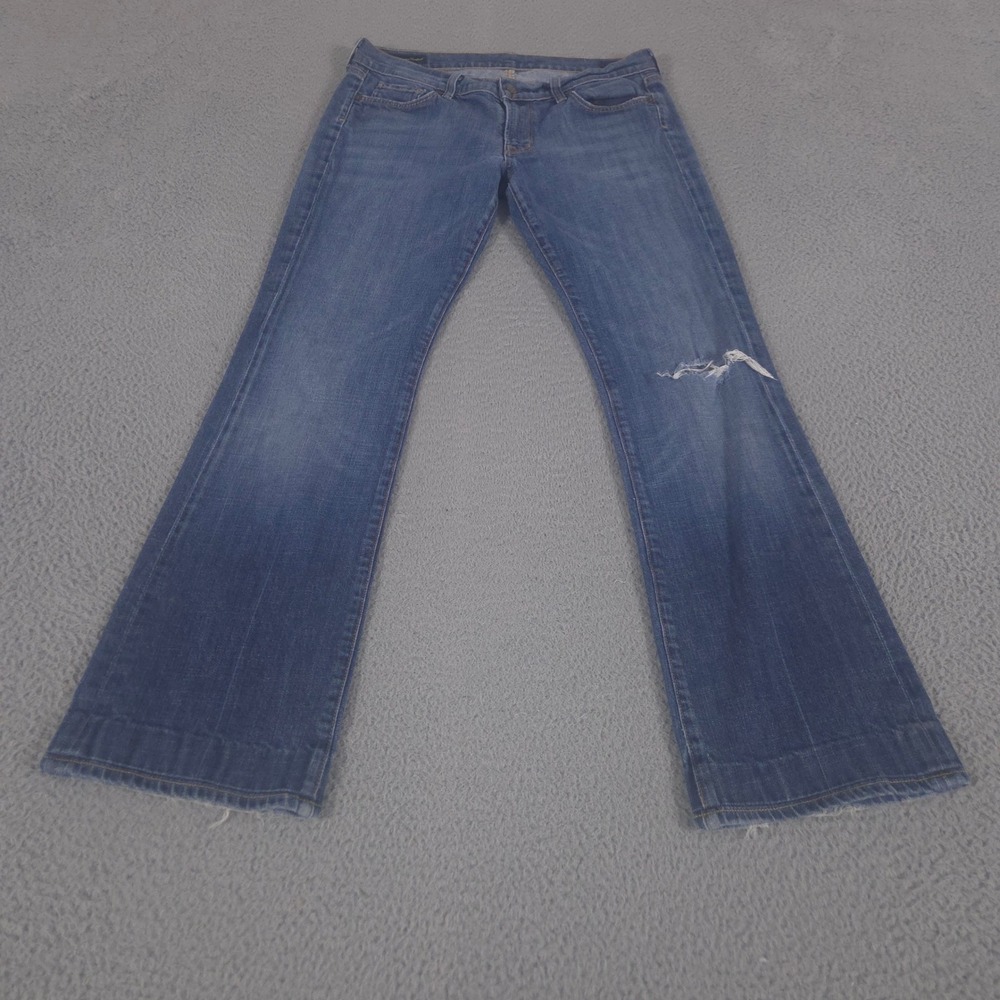 Citizens of Humanity Jeans Womens 30 Blue‎ Kelly Low Waist Bootcut Stretch Denim